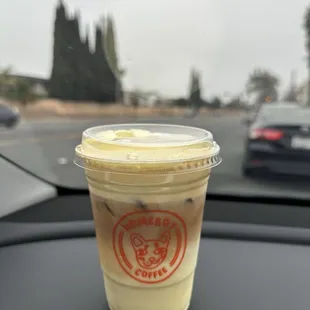 Sweet Corn Cream Latte