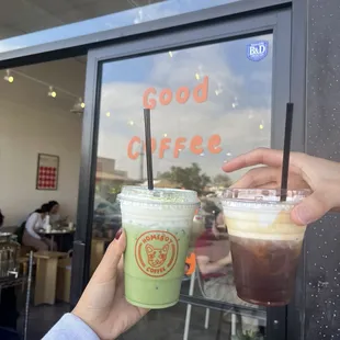 Vanilla Matcha Latte