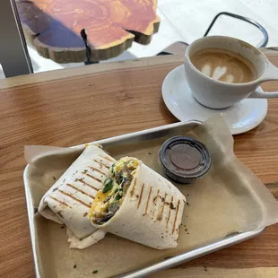 Omelette Wrap