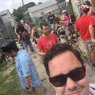 Bayou Bicycle Pub Crawl.