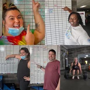 Last week was a great week in the PR world at HomeFit! Big props to all these big lifts!