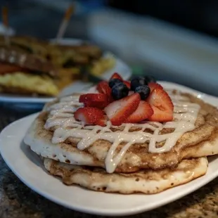 Cinnamon Swirl Pancakes