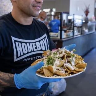 Green chilaquiles
