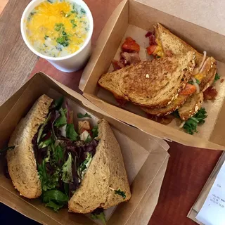 Kale Grilled Cheese
