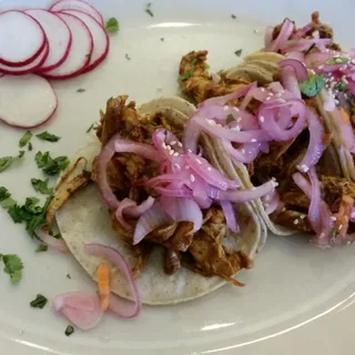 Red Mole Chicken Taco
