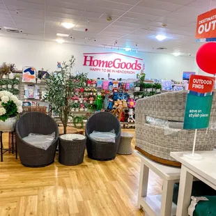 HomeGoods - So happy it's nearby in Henderson. Pretty great location!