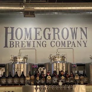 Flagship beers and specials. ALL GOOD!