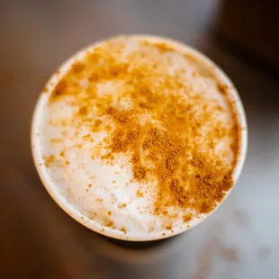 a cappuccino