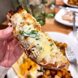 Cheesy bread that came with my salad