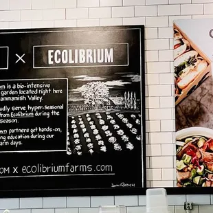 a menu for a restaurant