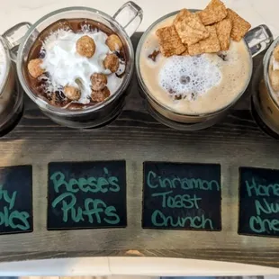 food, dough desserts, donuts