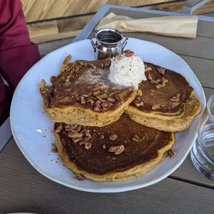 Sweet potato pancakes. Divine.