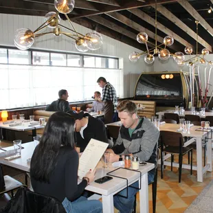 We arrived at Homegrown Tap &amp; Dough, Littleton and were seated in the main dining room.