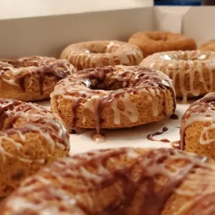 Dozen of assorted Vegan donuts