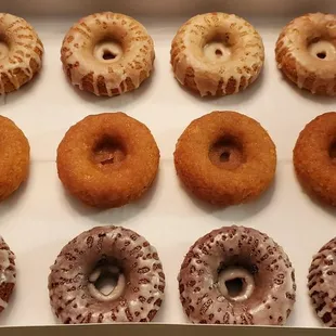 Dozen of assorted Vegan donuts