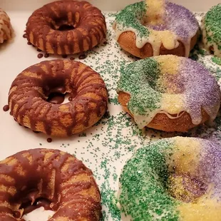 Dozen of assorted Vegan donuts