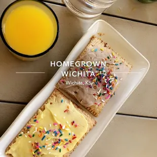 orange juice, Homemade Pop-Tarts