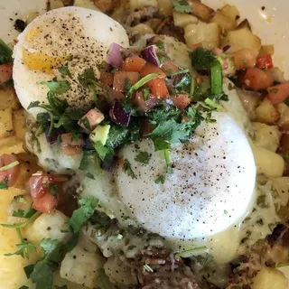 Salsa Verde Pork & Egg