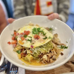 Salsa Verde Pork &amp; Egg