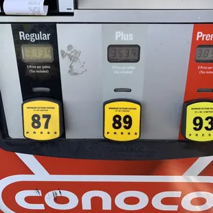 9/19/22: it was $3.07 then changed to $3.13. Should've gone elsewhere.