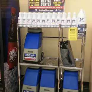Great machine's at great prices! Rent one today! "Experience the power of clean, SeaBlue Clean" Customer service 817-657-3774