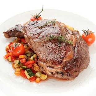 Homeland Steaks Ribeyes are cut from the center portion of our premium Prime Rib. These steaks have just the right amount of marbeling...