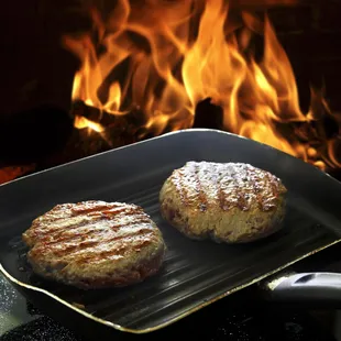 Imagine a burger with marbled meat with juicy flavor from evenly dispersed fat that couples the beef taste with tenderness.....