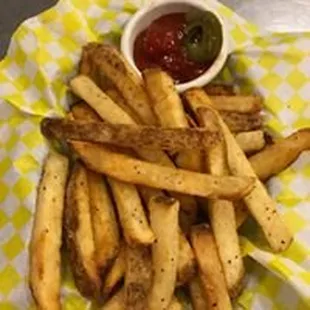 homemade french fries