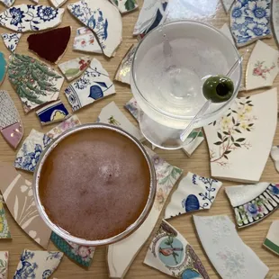 Martini Madness final match featuring the Tiramisu-tini vs the Spicy Pickle-tini