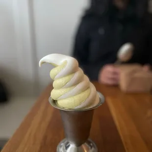 Soft Serve Ice Cream | pistachio &amp; orange blossom