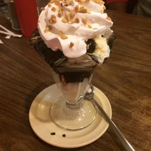 Got fudge sundae