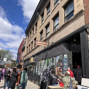 Record Store Day crowd