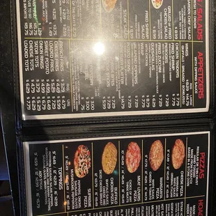 Menu middle