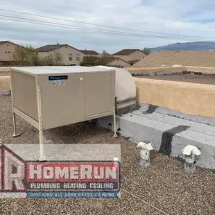 MasterCool installation with a 12" pad on the Albuquerque Westside. This unit qualified for a PNM rebate.