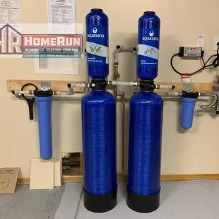 Water treatment system in Corrales.