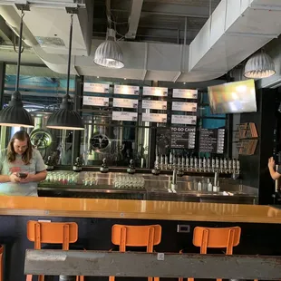 Cool bar with great brews on tap