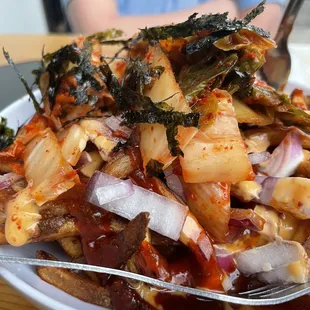 Kimchi fries