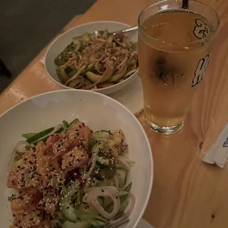 Cucumber Pad Thai Salad