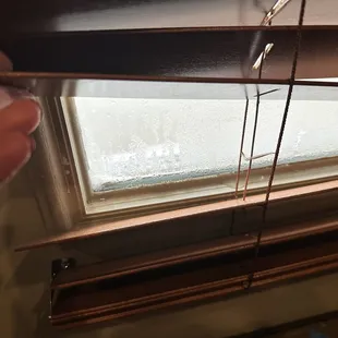 Ice/moisture inside back door