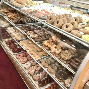 donuts, food, dough desserts