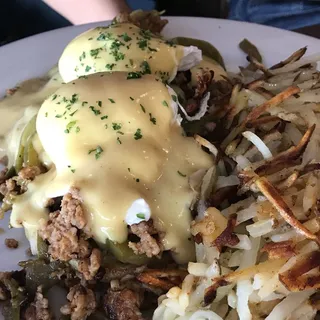 #9. Chorizo Benedict