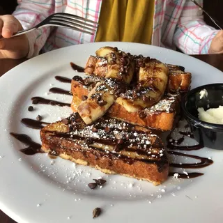 #29. Chocolate Banana French Toast