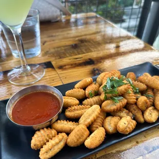 crispy cauliflower gnocchi - so good!