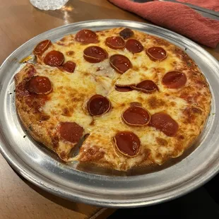 8" Pepperoni Pizza