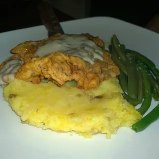 Chicken Fried Steak & Eggs