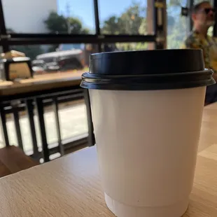 Salted caramel latte