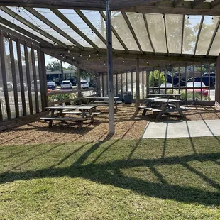 Outdoor seating