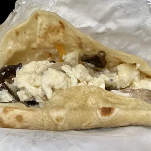 Egg White Taco