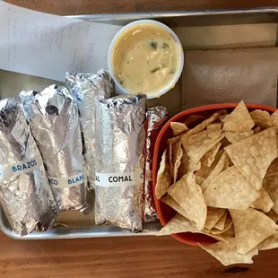 Chips and Queso