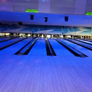 bowling lanes